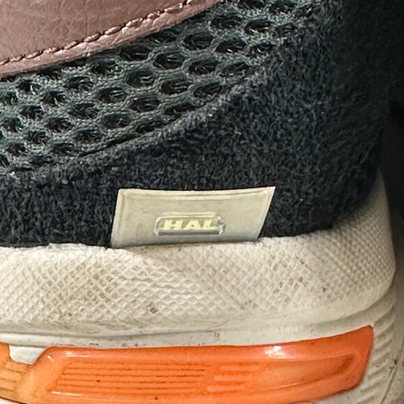 1201A924-300 HAL STUDIOS Asics Gel-1130 MK-II Forest Dark Green Orange - Picture 4 of 11